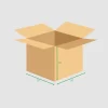 Caja Carton 12C 10x20x20
