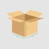 Caja de Carton 40x30x30cms