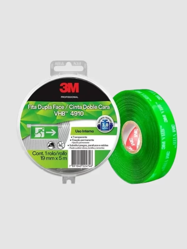 Cinta Doble Contacto VHB Transparente 4910