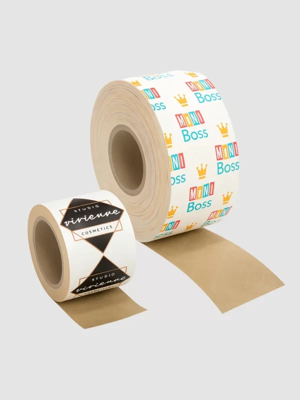 Papel Engomado Impreso Blanco