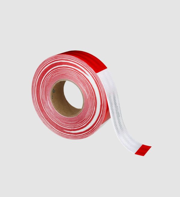 Cinta Reflectante Blanca Roja