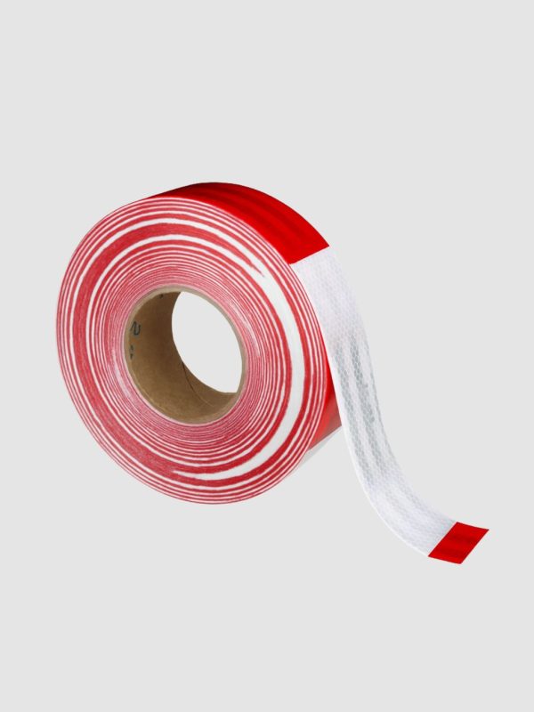 Cinta Reflectante Blanca Roja