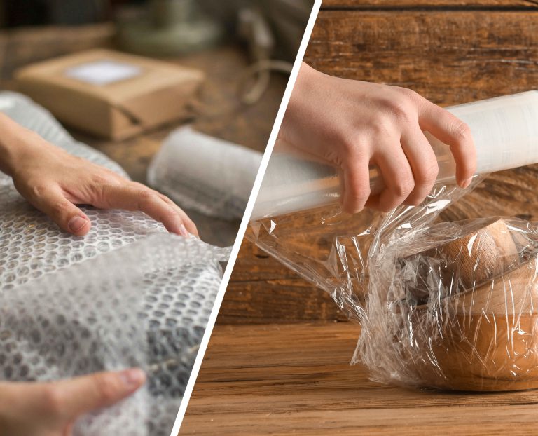 Embalaje para proteger productos -Plastico Burbuja o Stretch film?