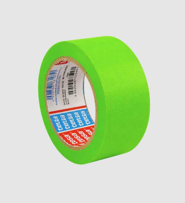 Cinta masking verde marca tesa. Resistencia 120°