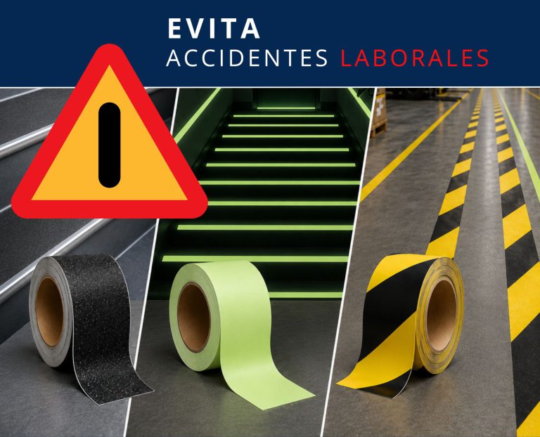 Descubre cómo la prevención de accidentes laborales puede reforzarse con cintas de seguridad