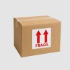 Etiquetas Fragil 100x100mm (1) Etiqueta fragil para envio y traslado de productos delicados