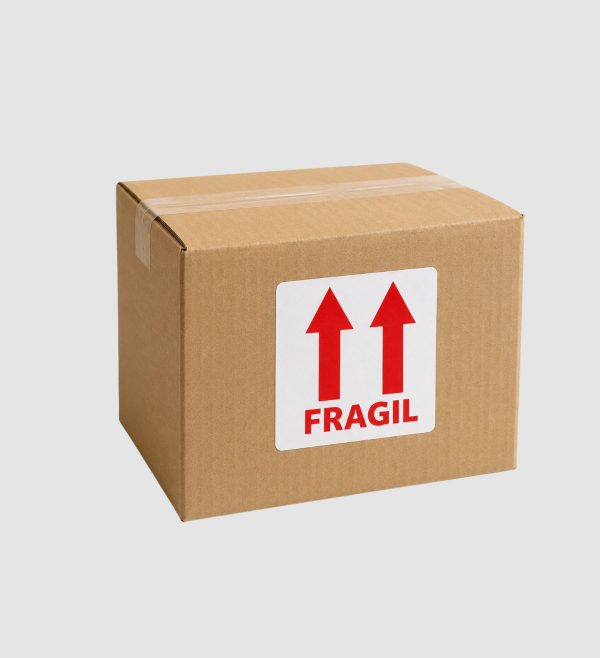 Etiquetas Fragil 100x100mm (1) Etiqueta fragil para envio y traslado de productos delicados